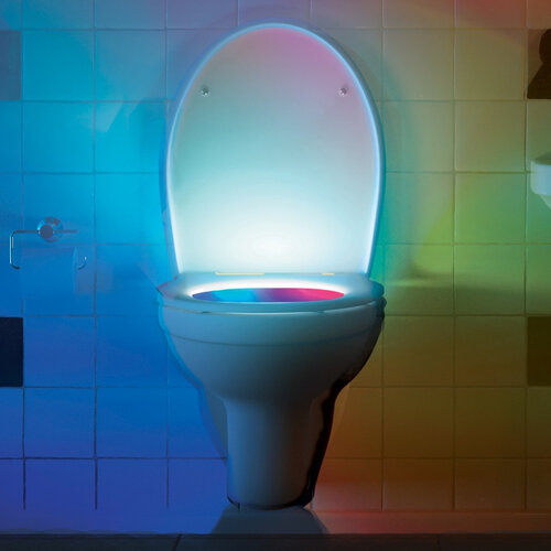 Gift Republic Gift Republic Toiletlamp - Techno-toilet