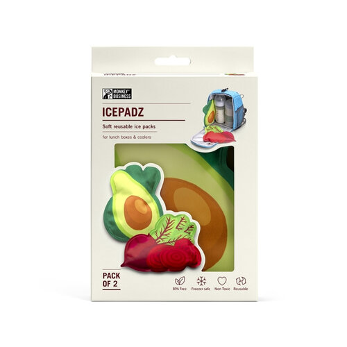 Monkey Business Monkey Business koelelementen, set van 2 - vegan