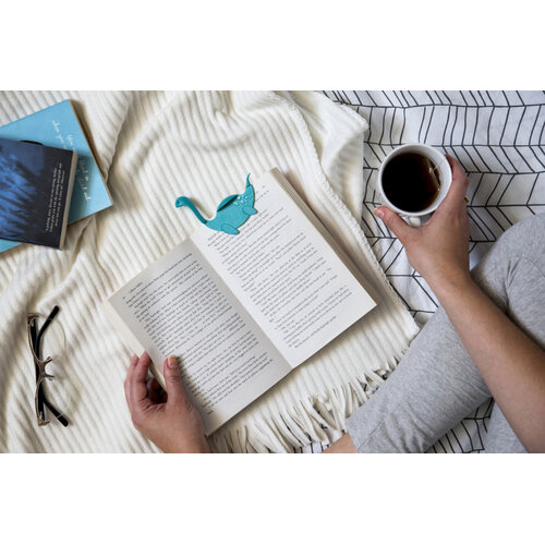Ototo Ototo Boekenlegger Nessie Tale - Turkoois