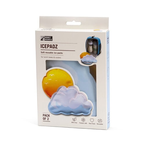 Monkey Business Monkey Business set van 2 koelelementen - Zon