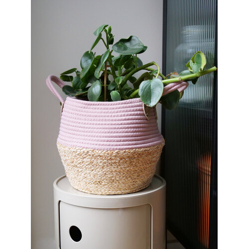 Kori mand - Roze - set van 2