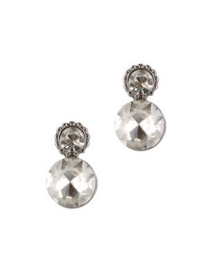 Otazu Ophelia Earpins Crystal - Rhodium