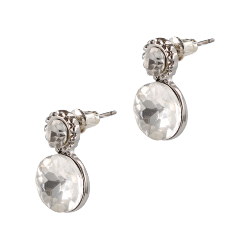 Otazu Ophelia Earpins Crystal - Rhodium