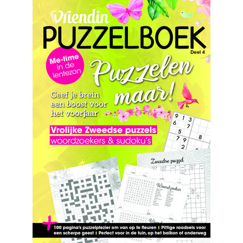 Vriendin Vriendin Puzzelboek 02-2026