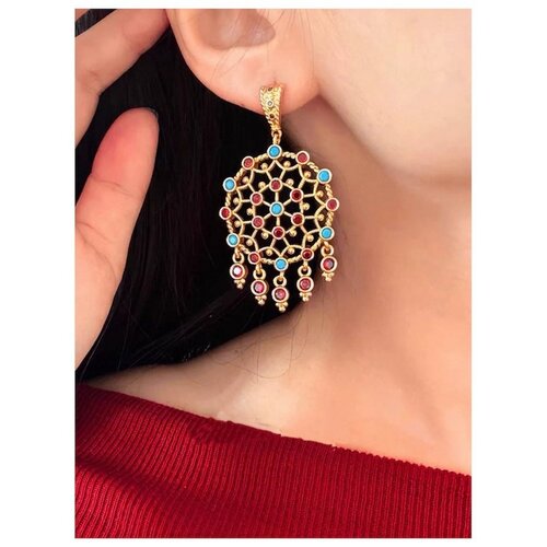 Vintage Dream Catcher druppel oorbellen