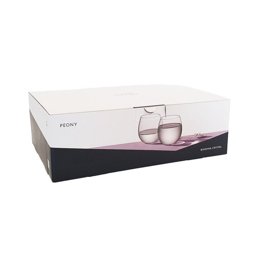 380 ml Peony's Low Water Glazen - veel 6