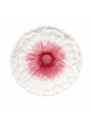Assiette bord roze Capri 26x26x3cm