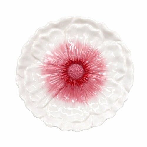 Assiette bord roze Capri 26x26x3cm
