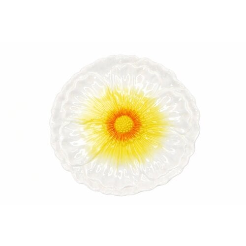 Capri geel plat bord 26x26x3cm