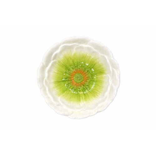 Capri groen dessertbord 20,5x20,5x2,5cm