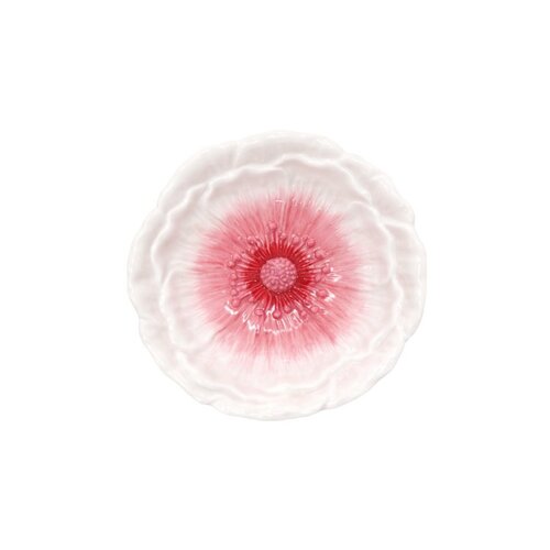 Capri roze dessertbord 20,5x20,5x2,5cm