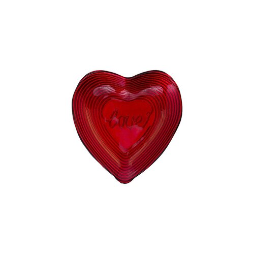 Rood hart kopje 14x13x2cm