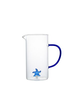 Zeesterkan blauw handvat 1,5L