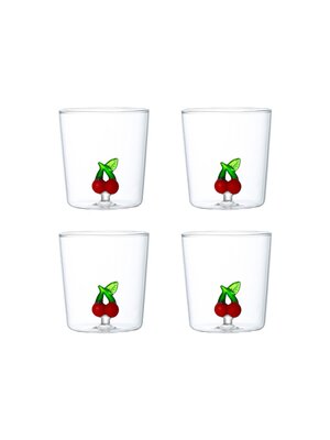 Kersenwaterglazen 300ml - set van 4
