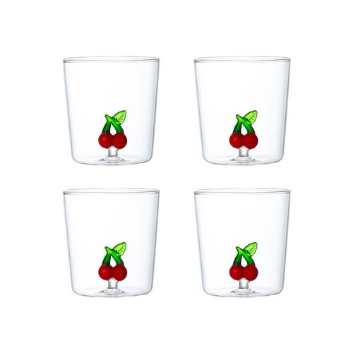 Kersenwaterglazen 300ml - set van 4