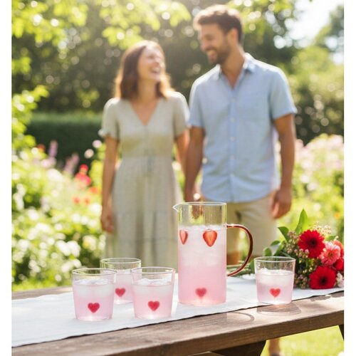 Hartwaterglazen 300 ml - set van 4
