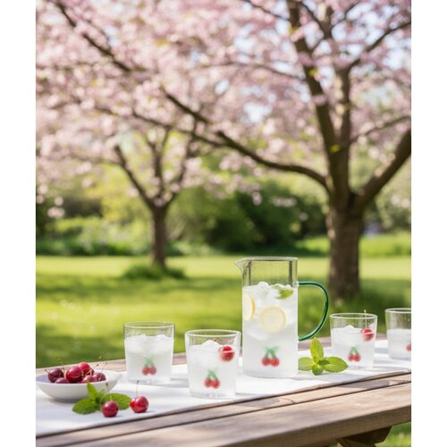 Kersenwaterglazen 300ml - set van 4