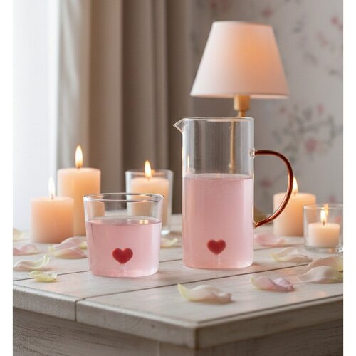Hartwaterglazen 300 ml - set van 4
