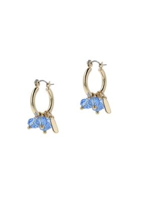 IVY Zomer: Ivy oorbellen - Light Sapphire Hoops