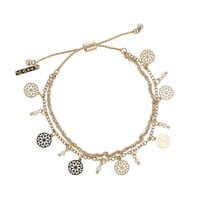 Zomer: Ivy armband - Gouden munten
