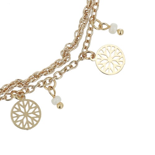 IVY Ivy armband - Gouden munten