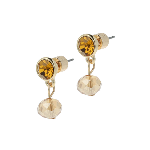 Otazu Classic Gold Kristal oorbellen