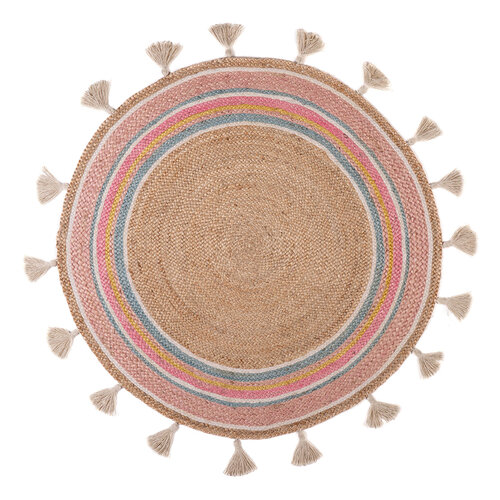 Tapijt - Smile - Roze - 120cm Tapijt - Smile - Roze - 120cm