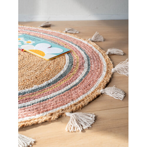 Tapijt - Smile - Roze - 120cm Tapijt - Smile - Roze - 120cm