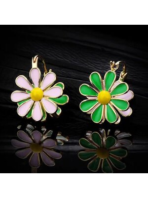 Tweeling Daisy Bloom oorbellen Tweeling Daisy Bloom oorbellen