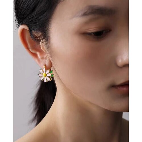 Tweeling Daisy Bloom oorbellen Tweeling Daisy Bloom oorbellen