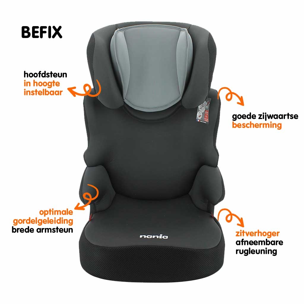 ik zal sterk zijn Interactie Afrikaanse Goed getest autostoeltje kopen? Nania Befix - 4 sterren in ANWB test -  Autostoeltje.nl