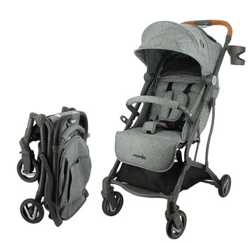 Nania Cassy - Kinderwagen - 6 tot 36 maanden - Licht en wendbaar - Grijs