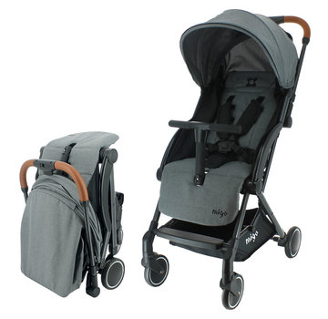 Migo GAYA Pram - 0 to 36 months - Light and manoeuvrable - Grey