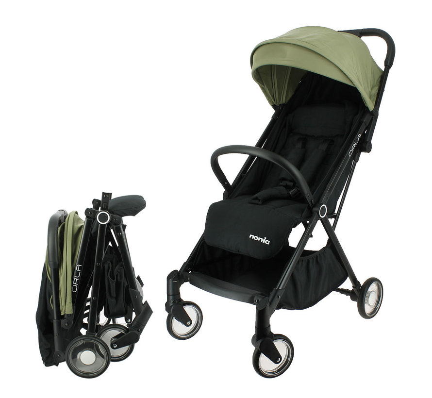 ORLA - Compacte kinderwagen - van 0 tot 36 maanden – Automatisch opvouwbaar