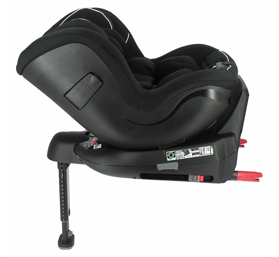 WONDER - i-Size autostoel - van 0 tot 4 jaar - Zwart