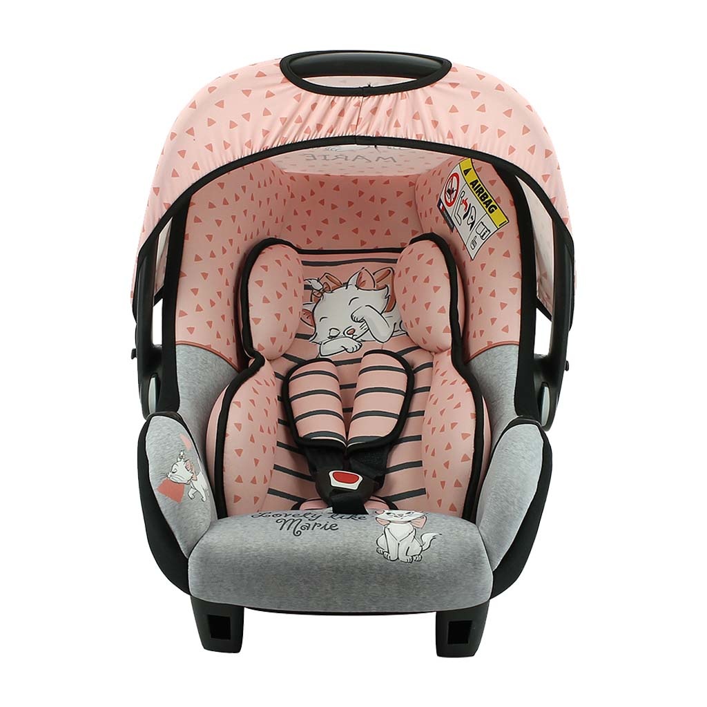 Leonardoda Andrew Halliday Verstelbaar Disney baby autostoel - Beone Groep 0+ (0-13 kg) - Aristocat Marie -  Autostoeltje.nl