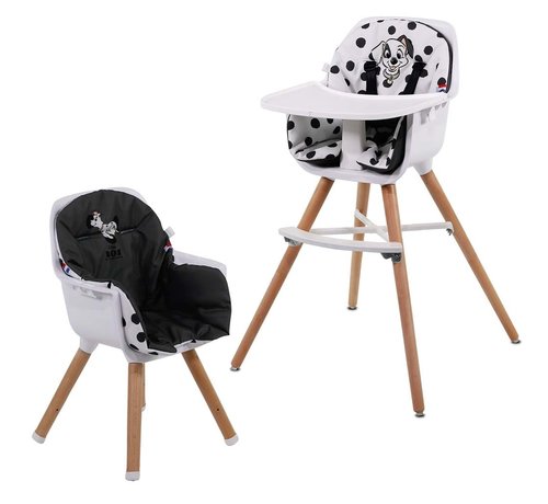 Nania Paulette Highchair - 2 in 1 - High chair - from 6 months onwards