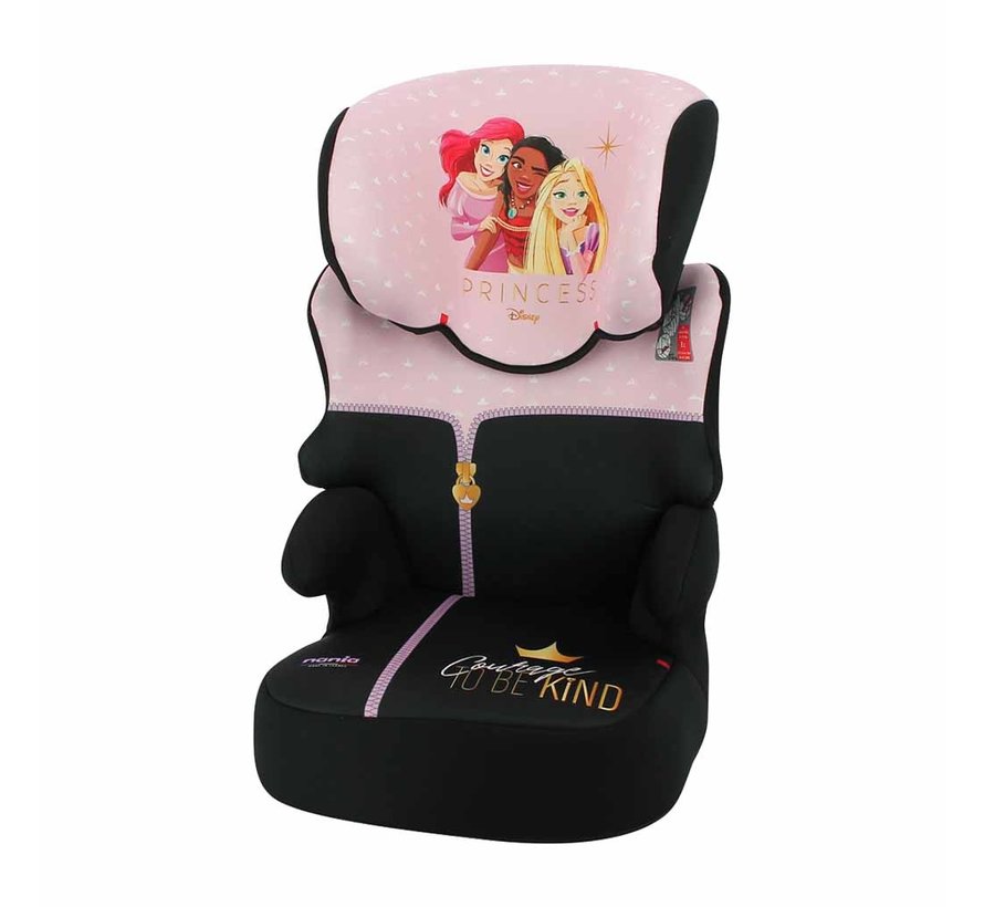 Befix car seat - Well tested ANWB - Group 2/3 - From 15 to 36 KG - Approx. from 3 years - Newest Disney PRINCESS design