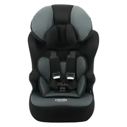 Co-growing car seats for children aged approx. 1 to 12 years