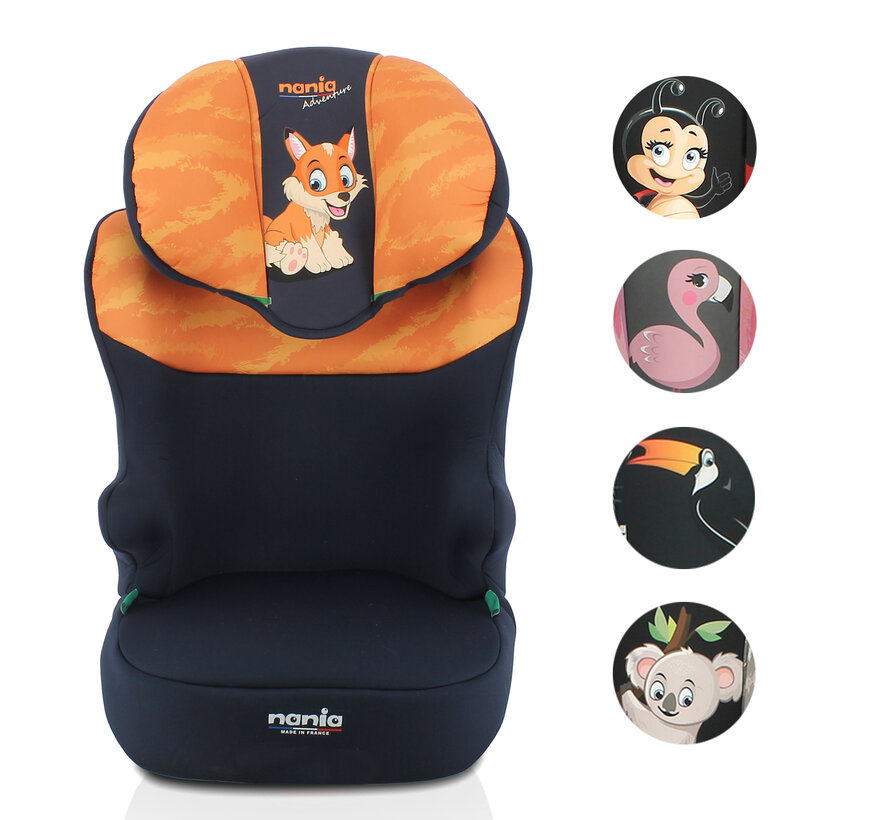 RACE-i growth car seat - i-Size - Child height from 76 to 150 cm - from approx. 1 year - Adventure