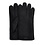 UGG  Shearling Glove Leather Trim Black