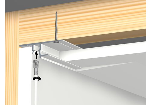 Shadowline Drywall, voor 13 mm. gipsplaat 