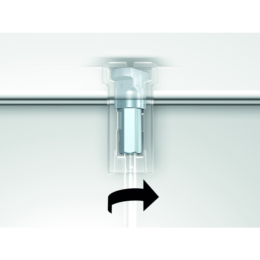 Artiteq 2 mm. perlonkoord met Cliq2fix in 4 lengtes: 150, 200, 250 en 300 cm.-5