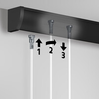 thumb-Artiteq 2 mm. perlonkoord met Twister in 5 lengtes: 150, 200, 250, 300 en 500 cm.-2