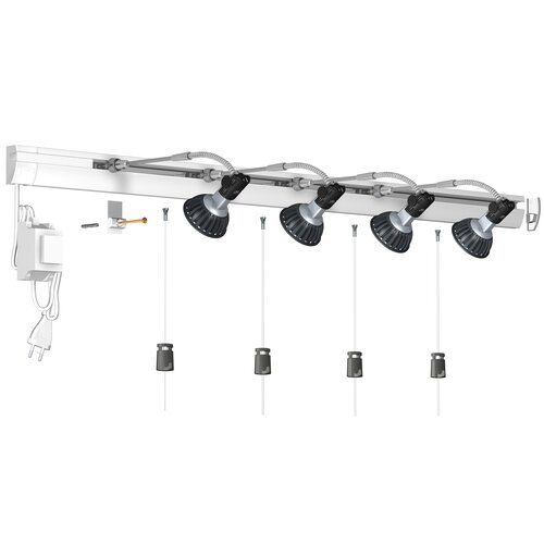 Combi Rail Pro Light, compleet set 8 meter 