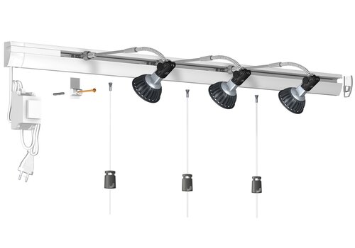 Combi Rail Pro Light, compleet set 6 meter 