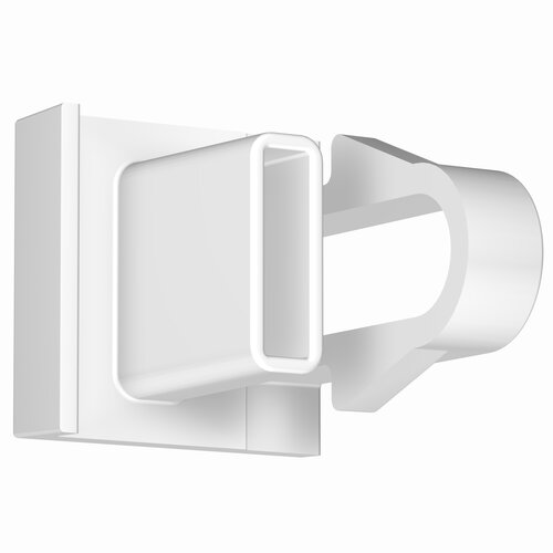 Eindkap Contour Rail wit 