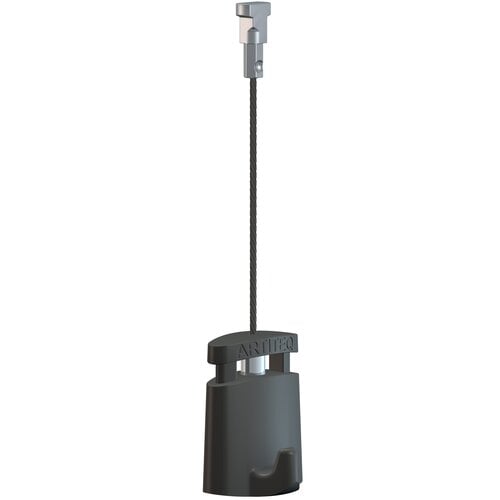 Staaldraad zwart 1 mm. met Twister, 3 lengtes 