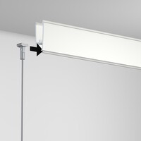 thumb-Artiteq 2 mm. staaldraad met Solid Slider in 5 lengtes: 150, 200, 250, 300 en 500 cm.-3