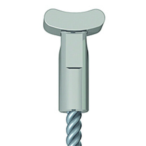 Staaldraad met Solid Slider, 5 lengtes 